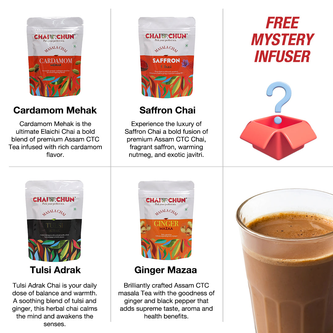 The Indian Chai Sampler Box