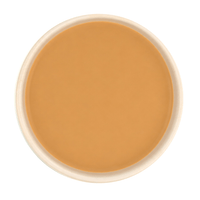 Freshly brewed Tulsi Adrak tea with milk, showcasing rich, creamy brown liquor beautifully.