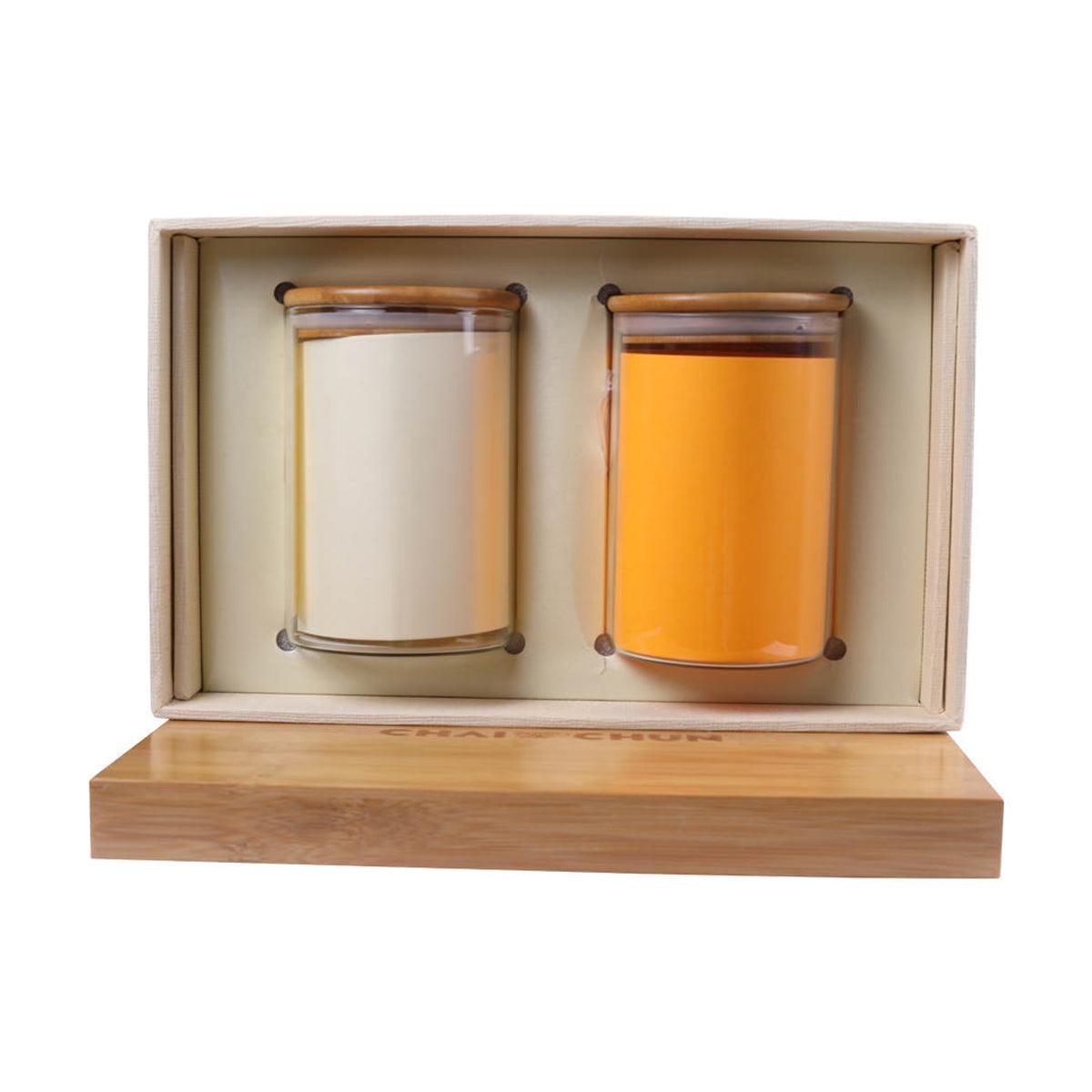 BLISS BOX WITH 2 GLASS CADDIES - chaichuntea